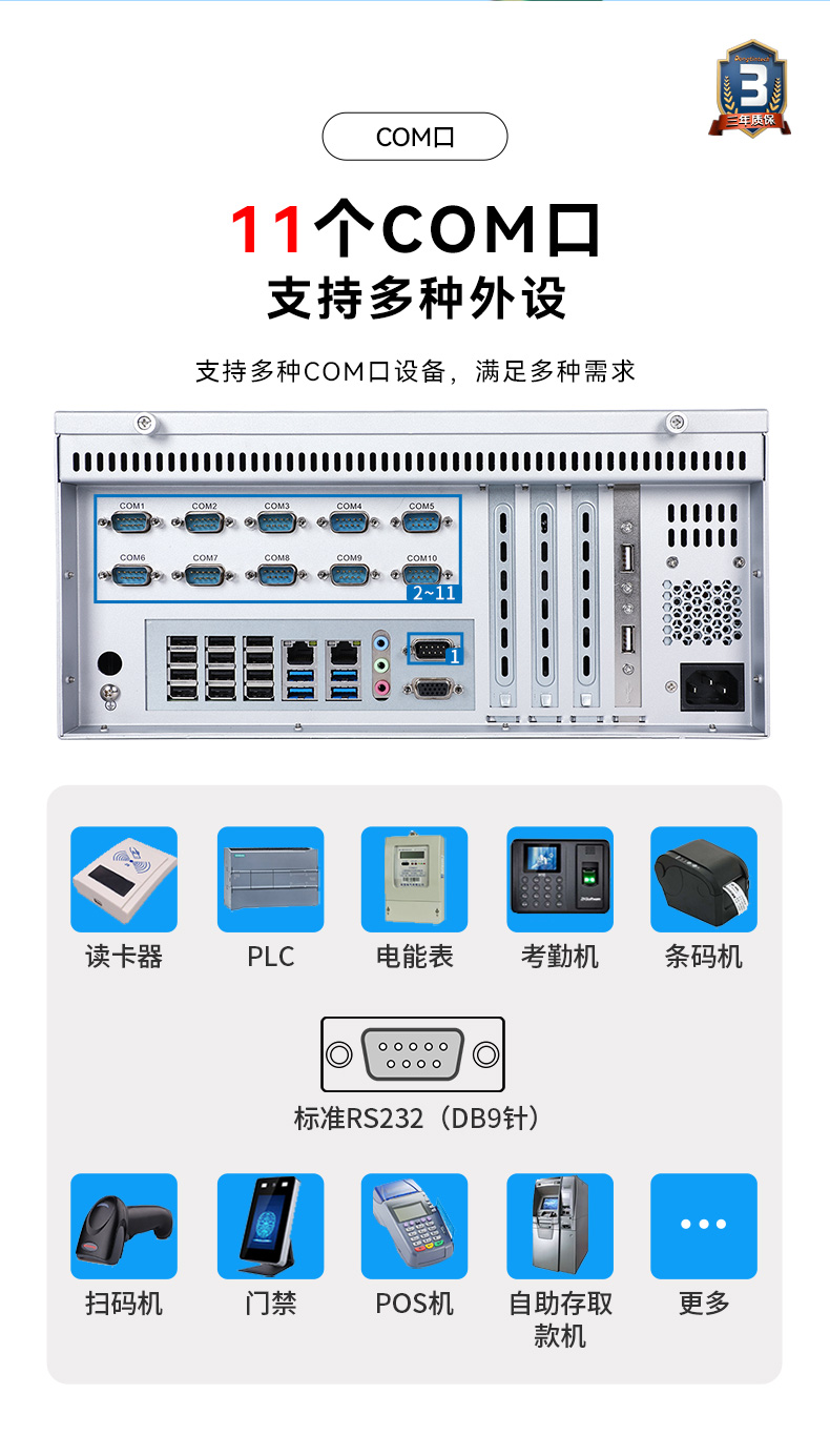 国产化芯片工控机,飞腾D2000处理器工业主机,DT-5206-SD2000MB.jpg