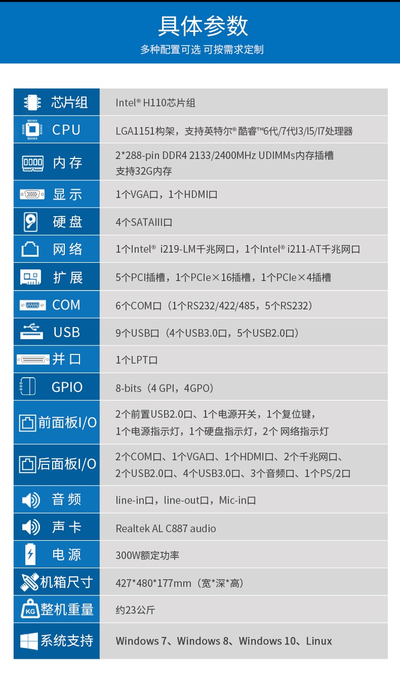东田酷睿6代工业电脑,4U北京工控机,DT-610L-WH110MA.jpg