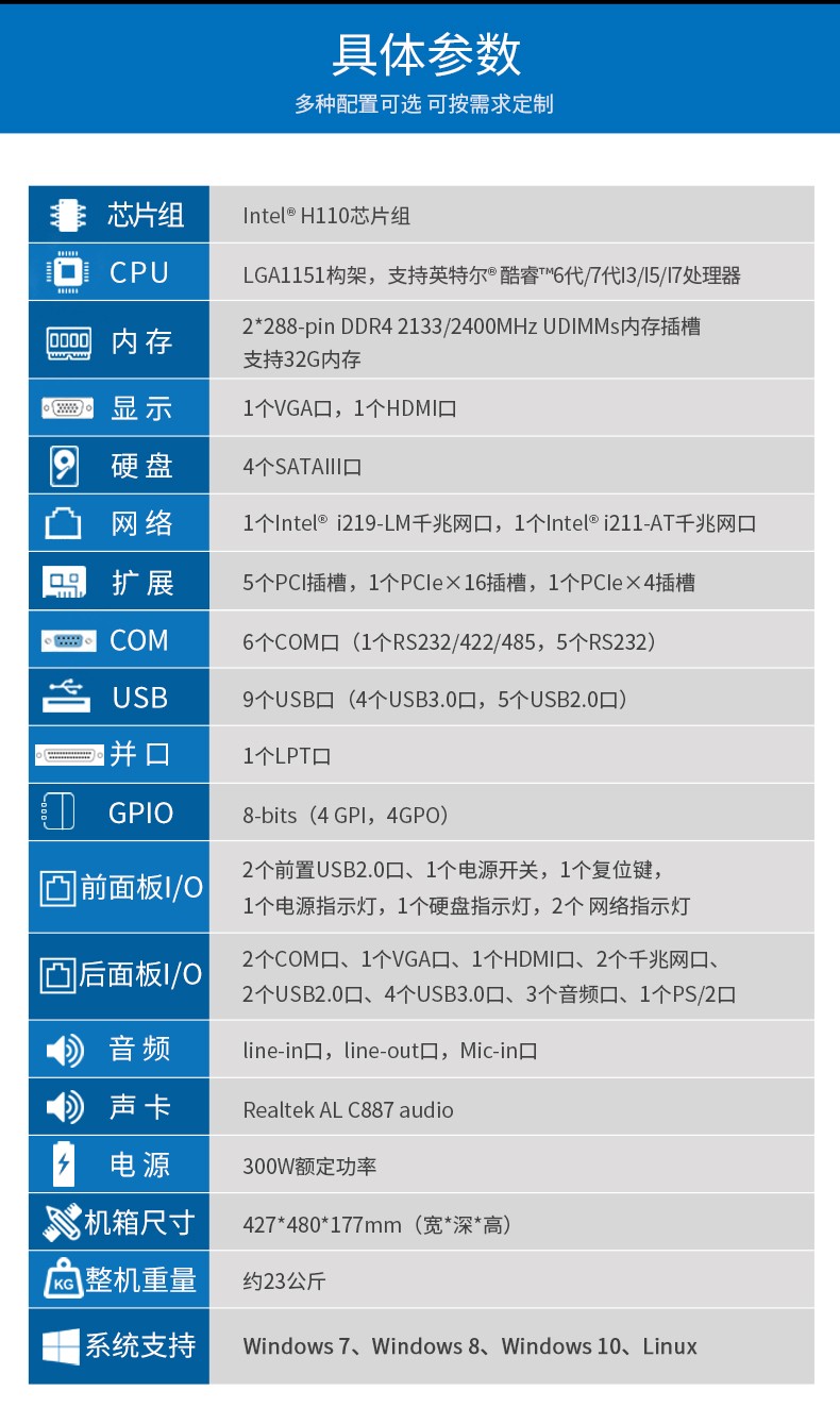 东田酷睿6代工业电脑,4U工控机,DT-610L-WH110MA.jpg