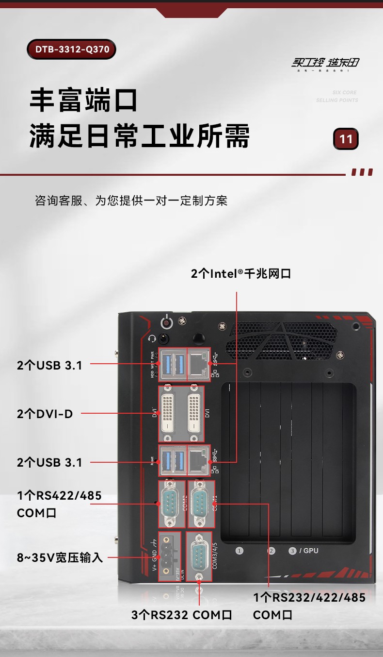 边缘计算工业电脑,酷睿8代工控机,DTB-3312-Q370.jpg