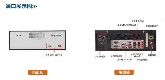 2U机架式结构