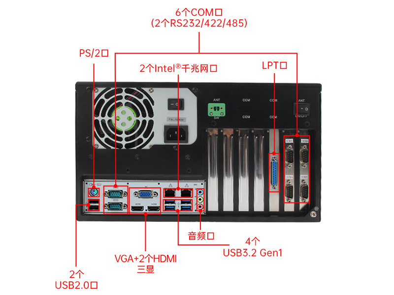 高性能壁挂式工控机|DT-5307A-JH420MA