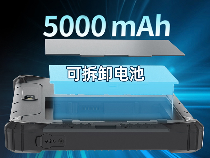 8寸手持式加固三防平板电脑|WIN 10系统|长续航可拆卸电池|DTZ-I0801E-N100