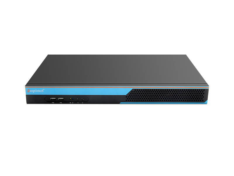 东田1U短款工控机|4网口6串口8USB口|数据采集主机方案|DT-S1010MB-BH81MC