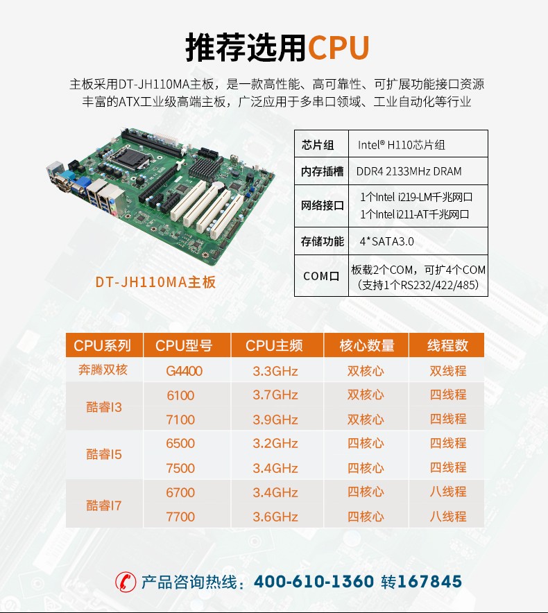 酷睿6代上海工控机,4个PCI插槽,6个DB9串口,视频分析主机方案.jpg