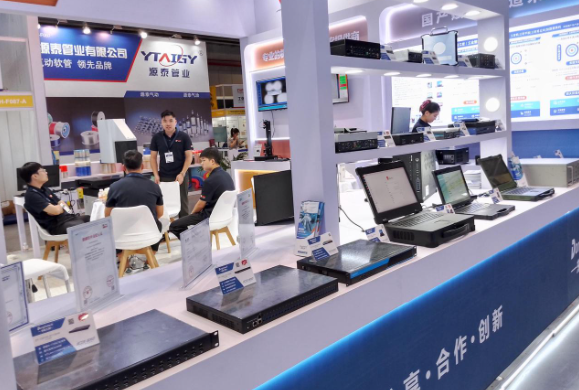 东田工控展会现场三防本系列.png